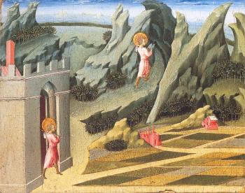 喬瓦尼 迪 保羅 St. John the Baptist Retiring to the Desert